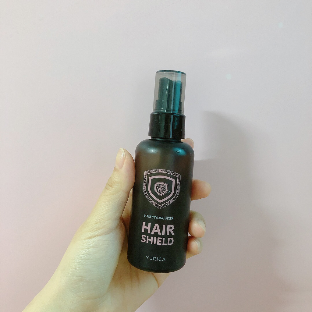 Real user review photo of hair shield
