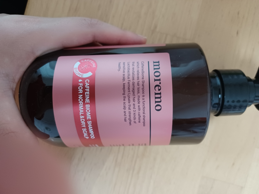 咖啡因生物群落洗发水 [中性]的真实用户使用照片