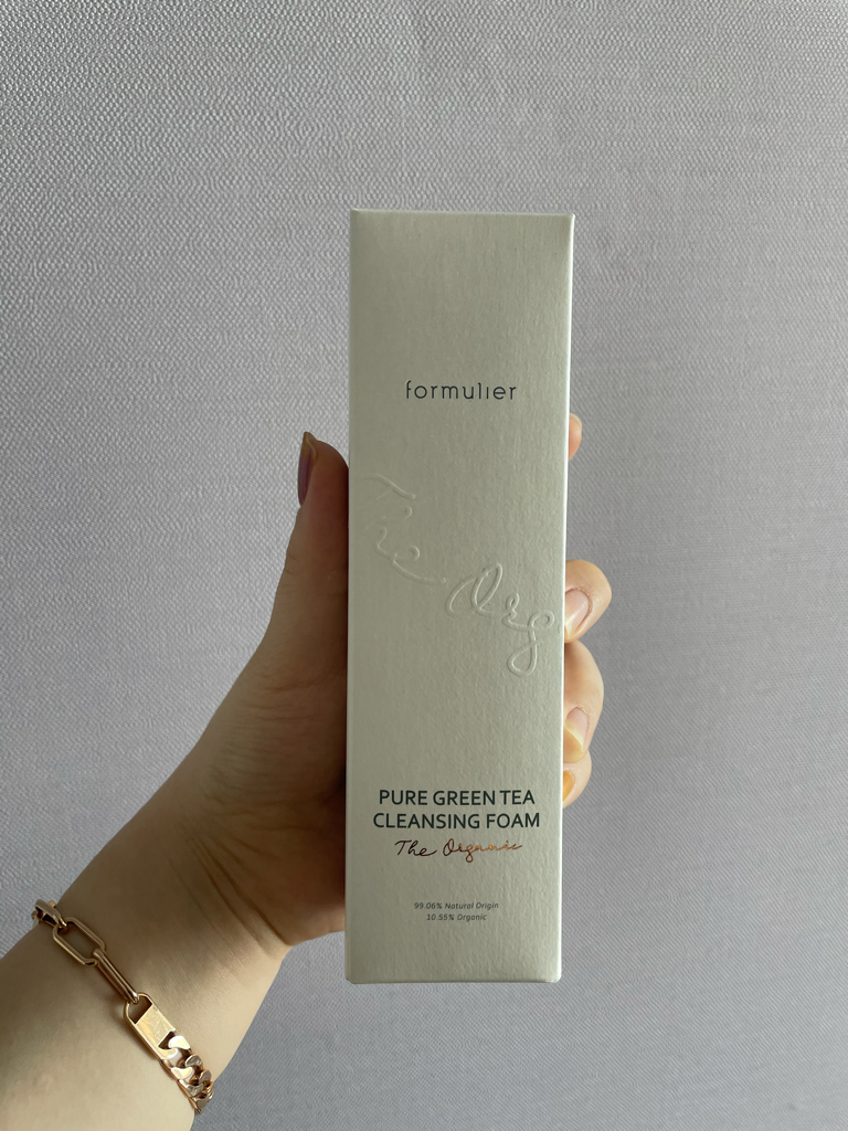 Real user review photo of Diorganic Pure Green Tea Cleansing Foam