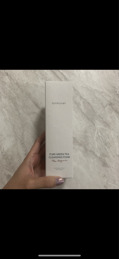포뮬리에 (formulier) 디오가닉 퓨어 그린 티 클렌징 폼 review image