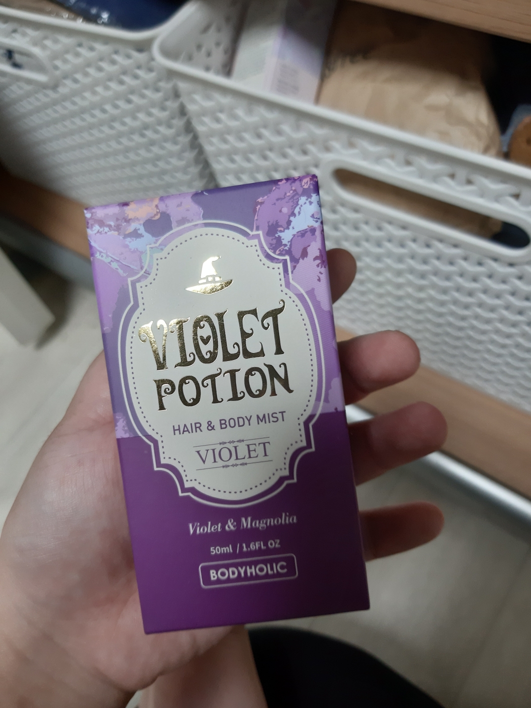 身体喷雾 [紫罗兰药水］的真实用户使用照片