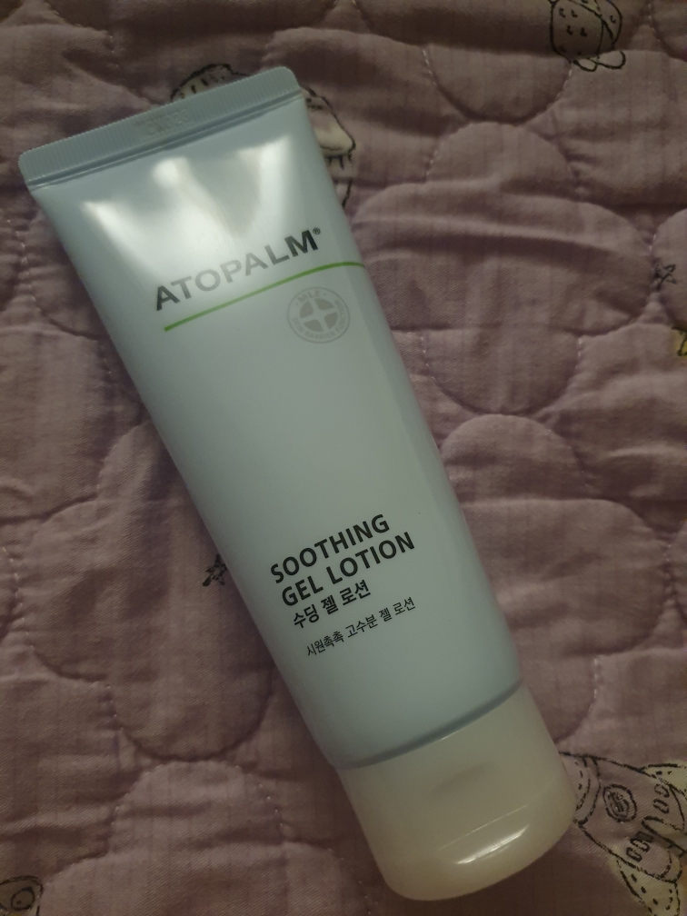 舒缓凝胶乳液的真实用户使用照片