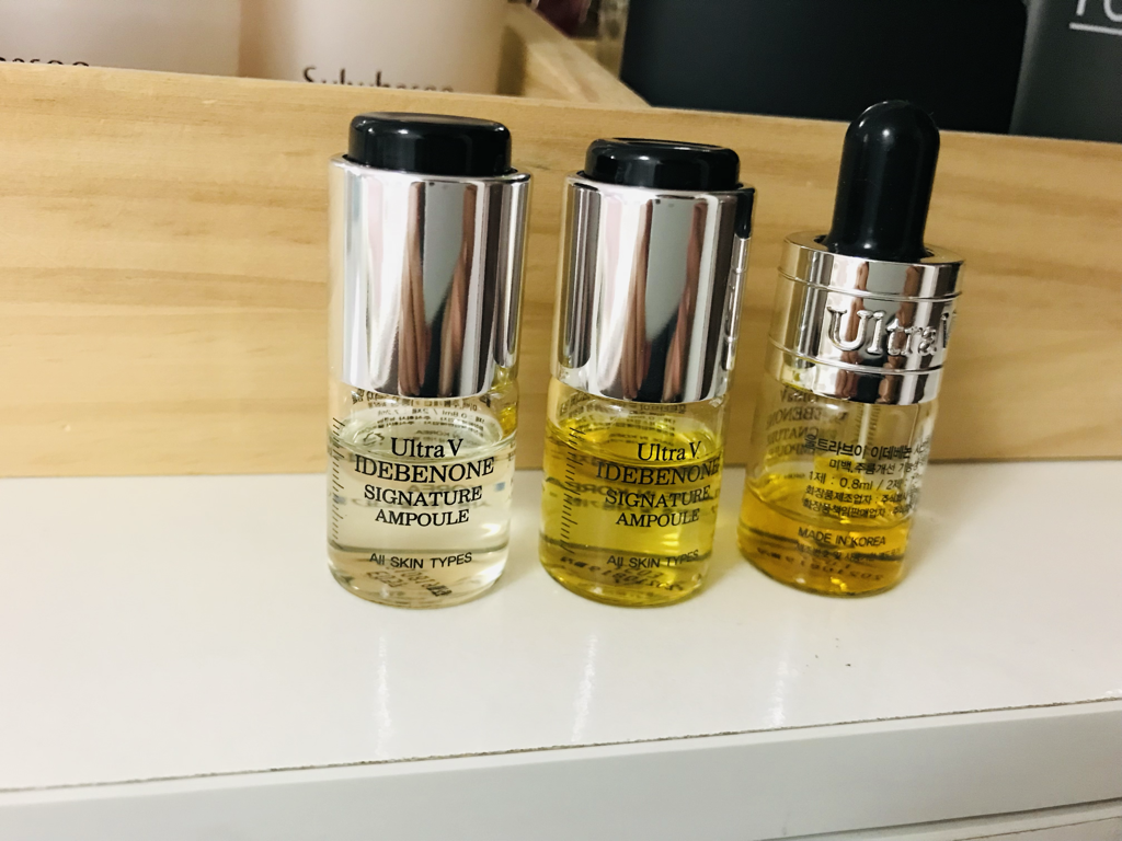 Real user review photo of Idebenone Signature Ampoule