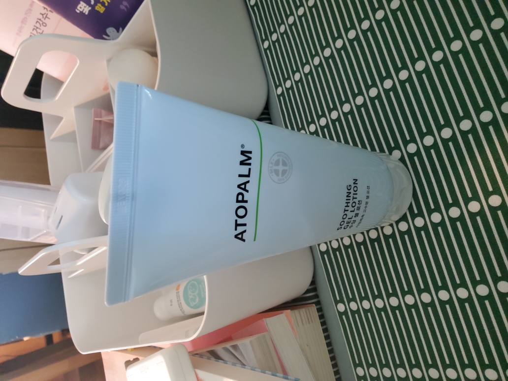 舒缓凝胶乳液的真实用户使用照片