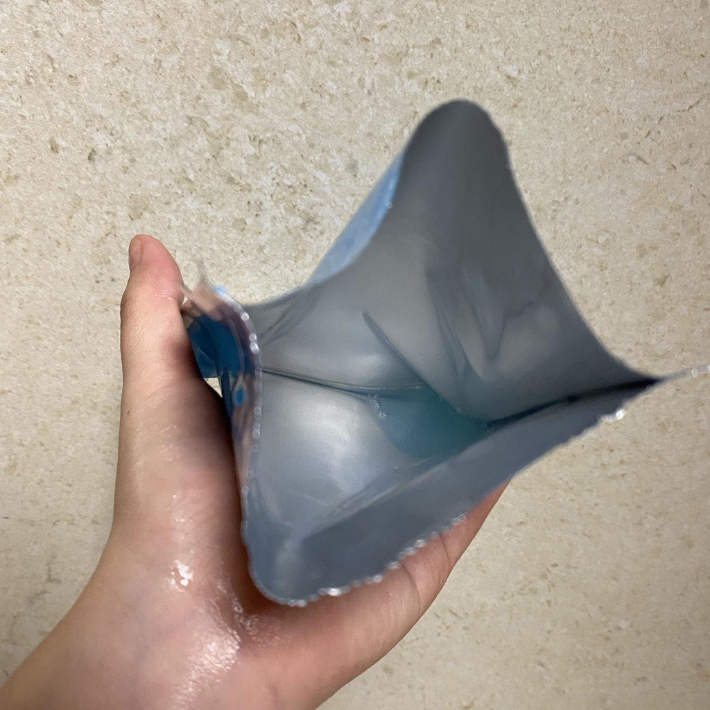 瓶装水泡沫面膜的真实用户使用照片