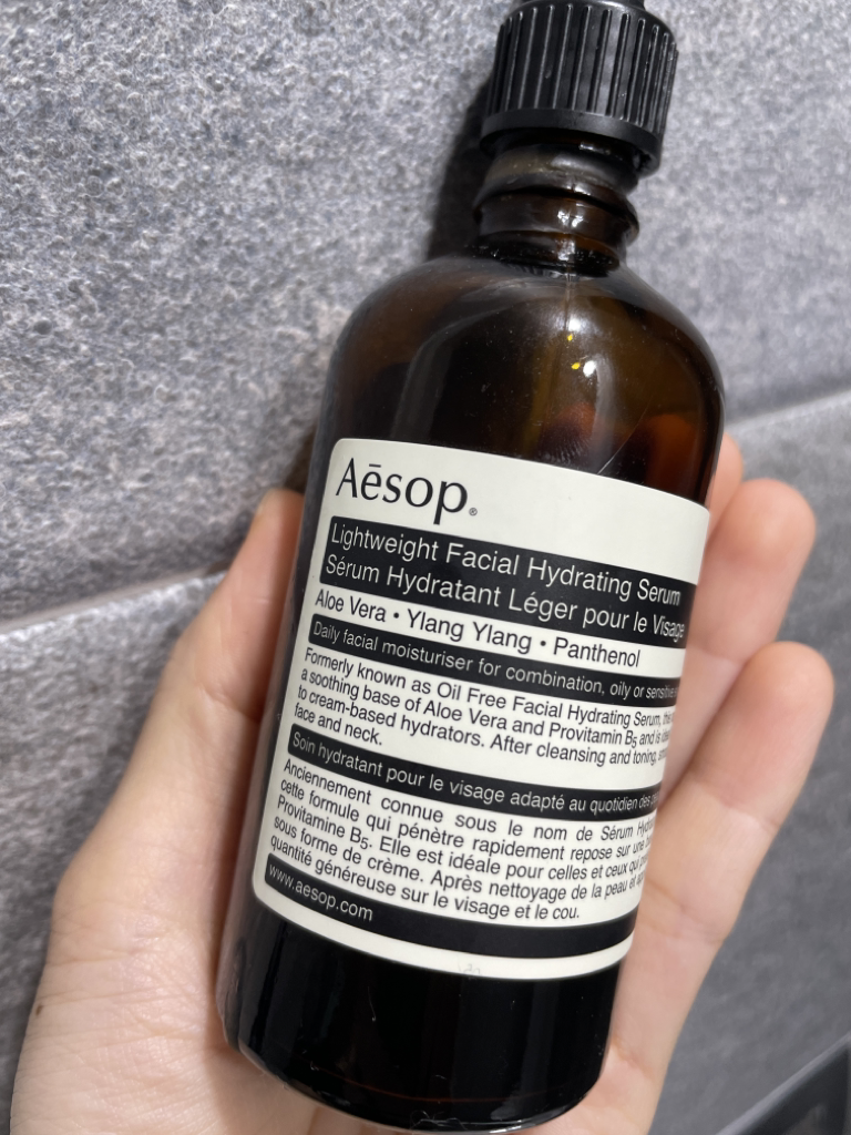 Real user review photo of Lightweight Facial Hydrating Serum