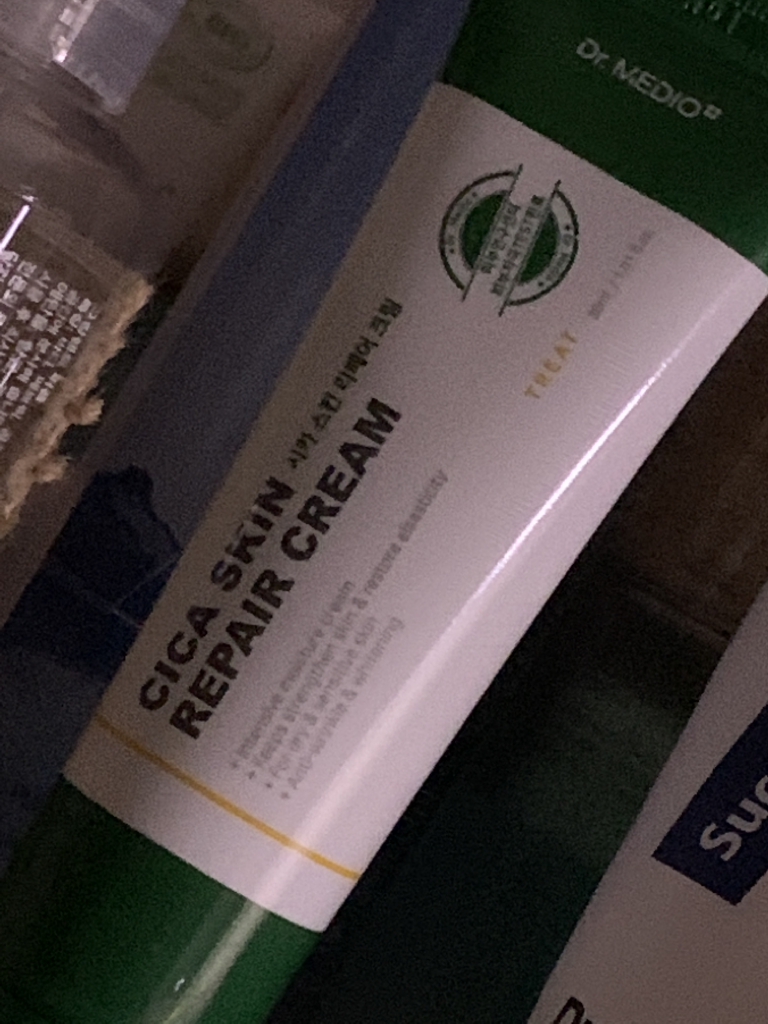 西卡修复面霜的真实用户使用照片
