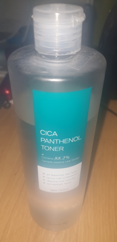 Cica 泛醇爽肤水的真实用户使用照片