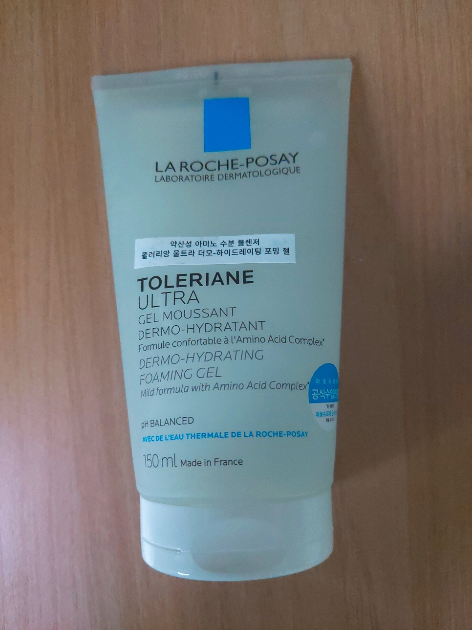 Real user review photo of TOLERIANE ULTRA DERMO-HYDRATING FOAMING GEL