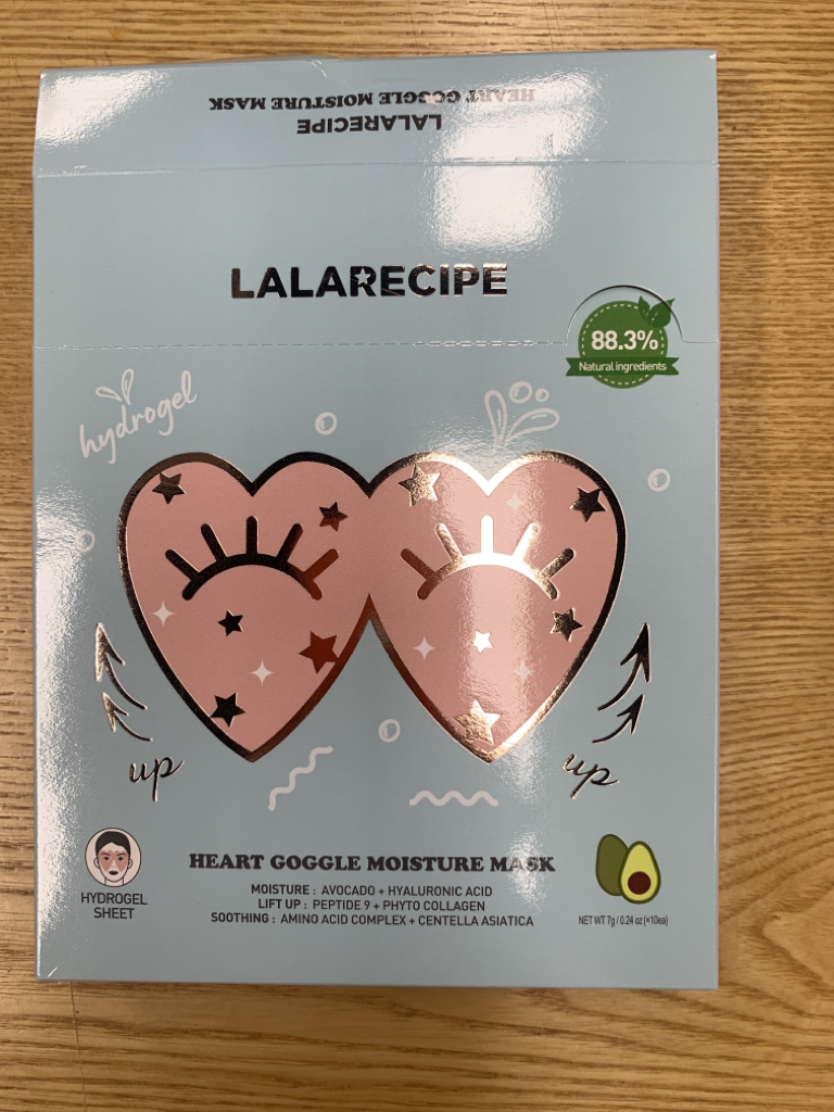 라라레서피 (LALARECIPE) 하트고글 모이스처 마스크 review image