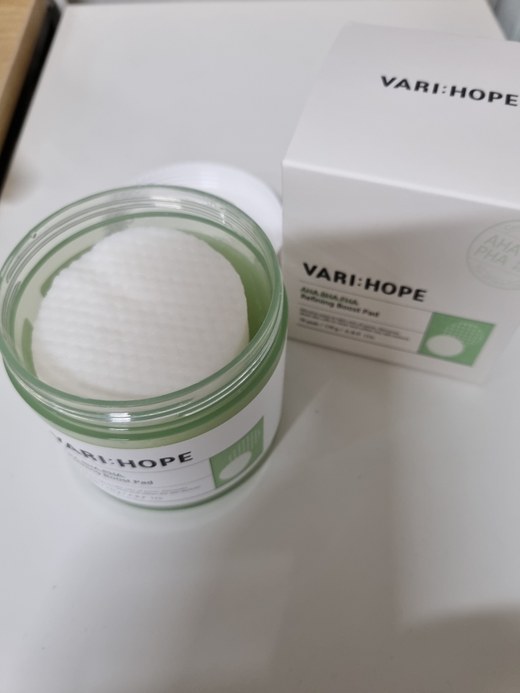 毛孔收缩垫的真实用户使用照片