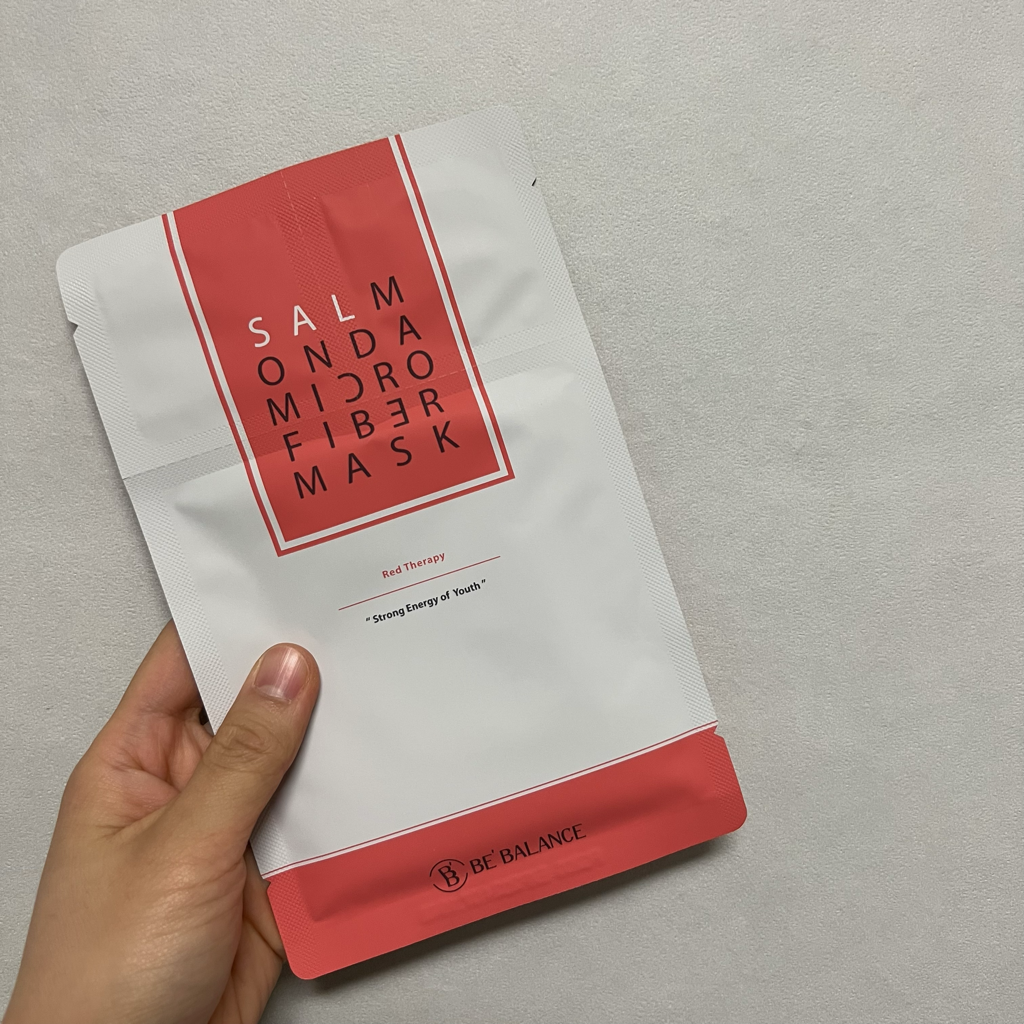 비밸런스 (Bebalance) 샐몬 DA 극세사 마스크팩 review image
