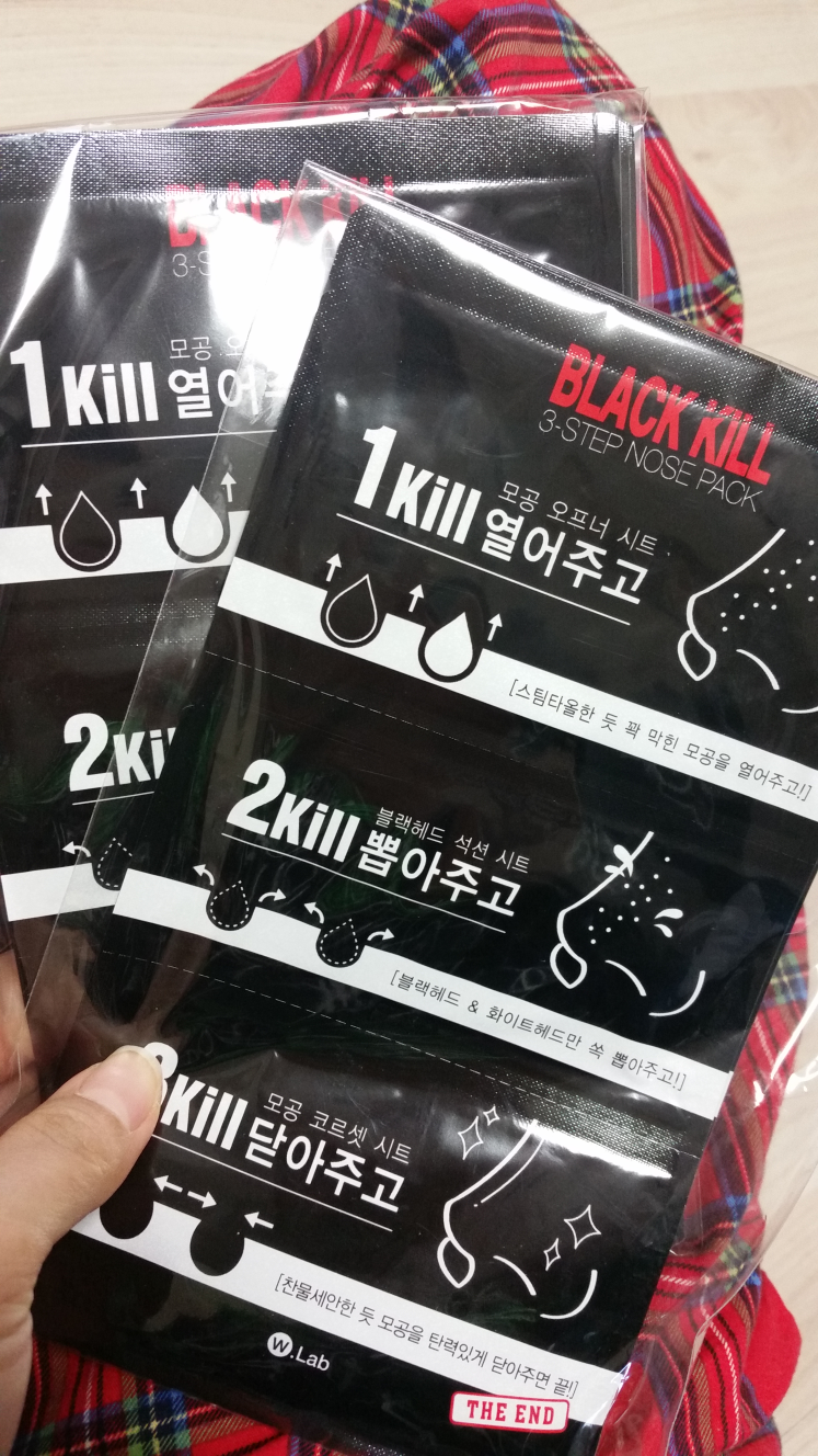 WLab Black kill 3 stage nose pack review image
