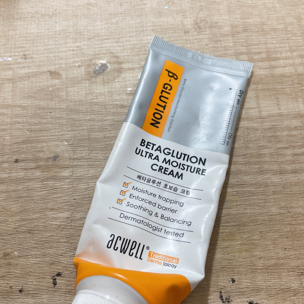 Real user review photo of Beta Glution Ultra Moisturizing Cream