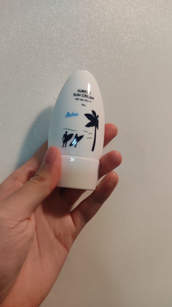 冲浪者防晒霜 阿罗哈日常 [SPF50+/PA++++]的真实用户使用照片
