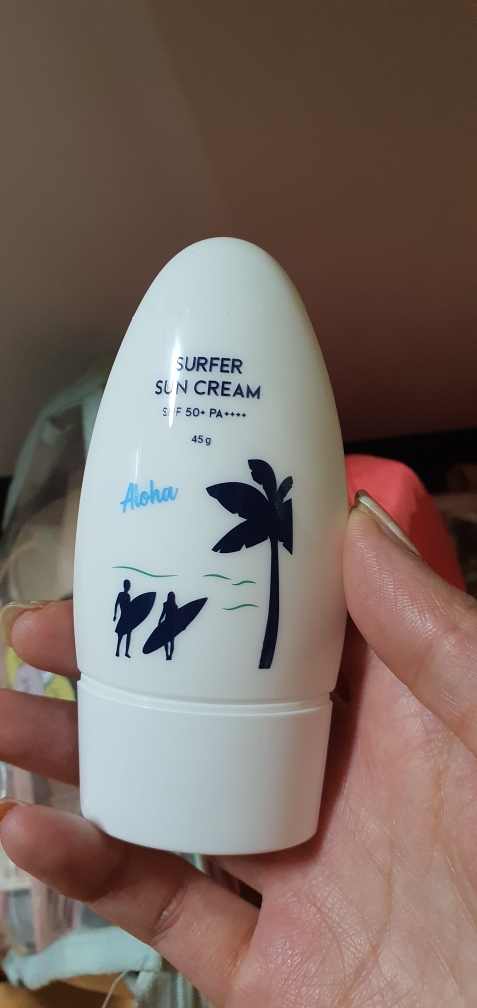 冲浪者防晒霜 阿罗哈日常 [SPF50+/PA++++]的真实用户使用照片
