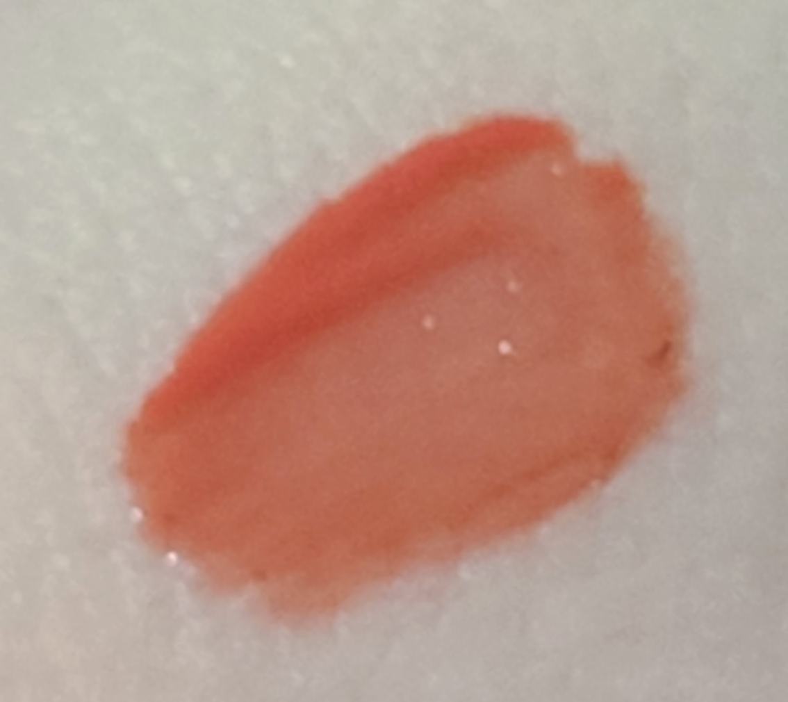Real user review photo of Versicolor Varnish Cream Lip Stain [Peach-a-Flush]
