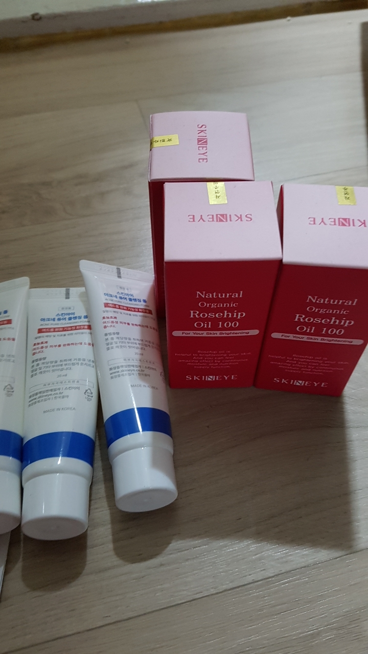 100% 天然有机玫瑰果油的真实用户使用照片