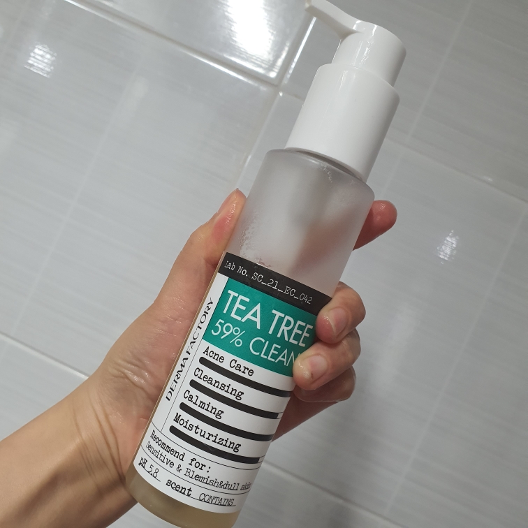 茶树59%凝胶洁面乳的真实用户使用照片