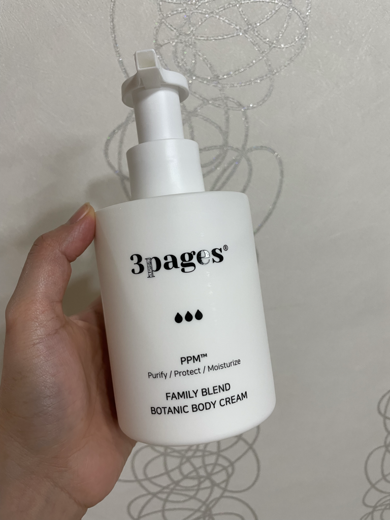 3pages (쓰리페이지) 패밀리블렌드 보타닉 바디크림 review image