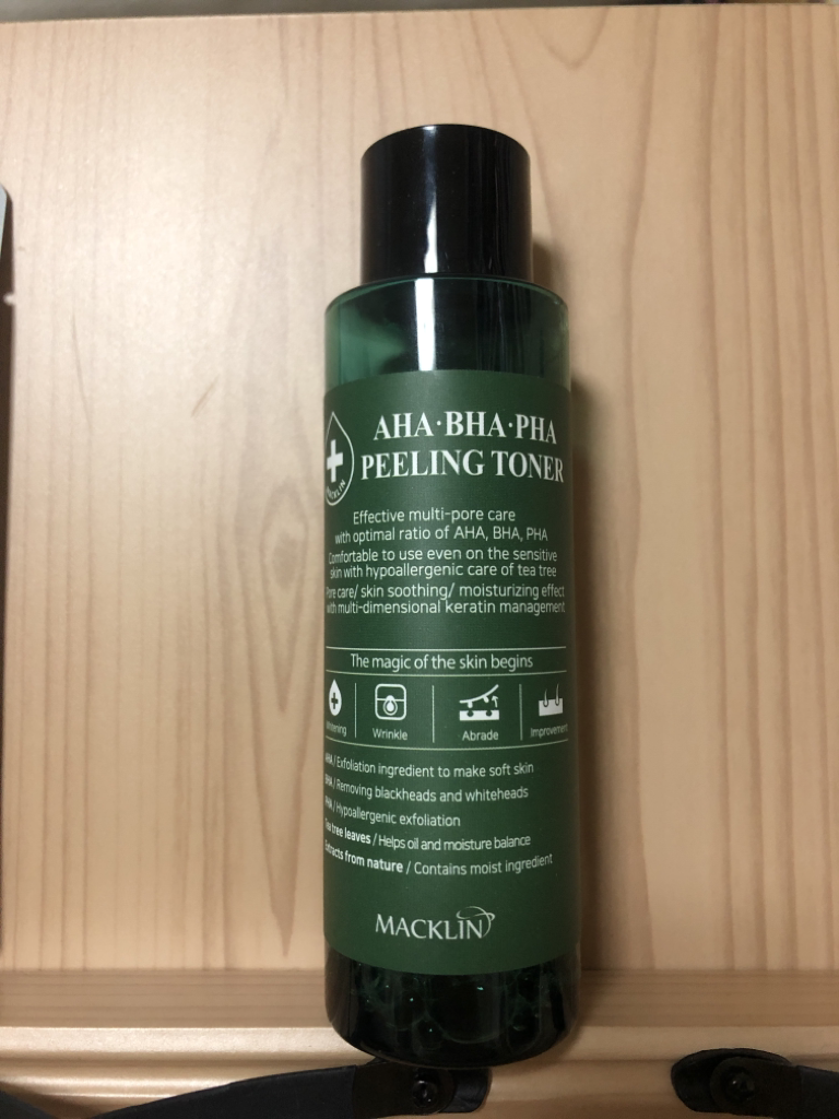 맥클린코스메틱 (MACKLINCOSMETIC) 아하바하파하 필링토너 review image