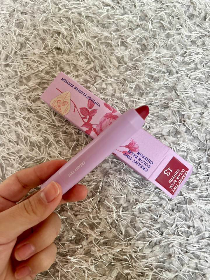 마몽드 (Mamonde) 빈티지 플라워 에디션 크리미 틴트 컬러 밤 쉬폰 [13호 낫어걸] review image