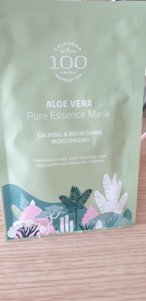 100芦荟原液精纯精华面膜的真实用户使用照片