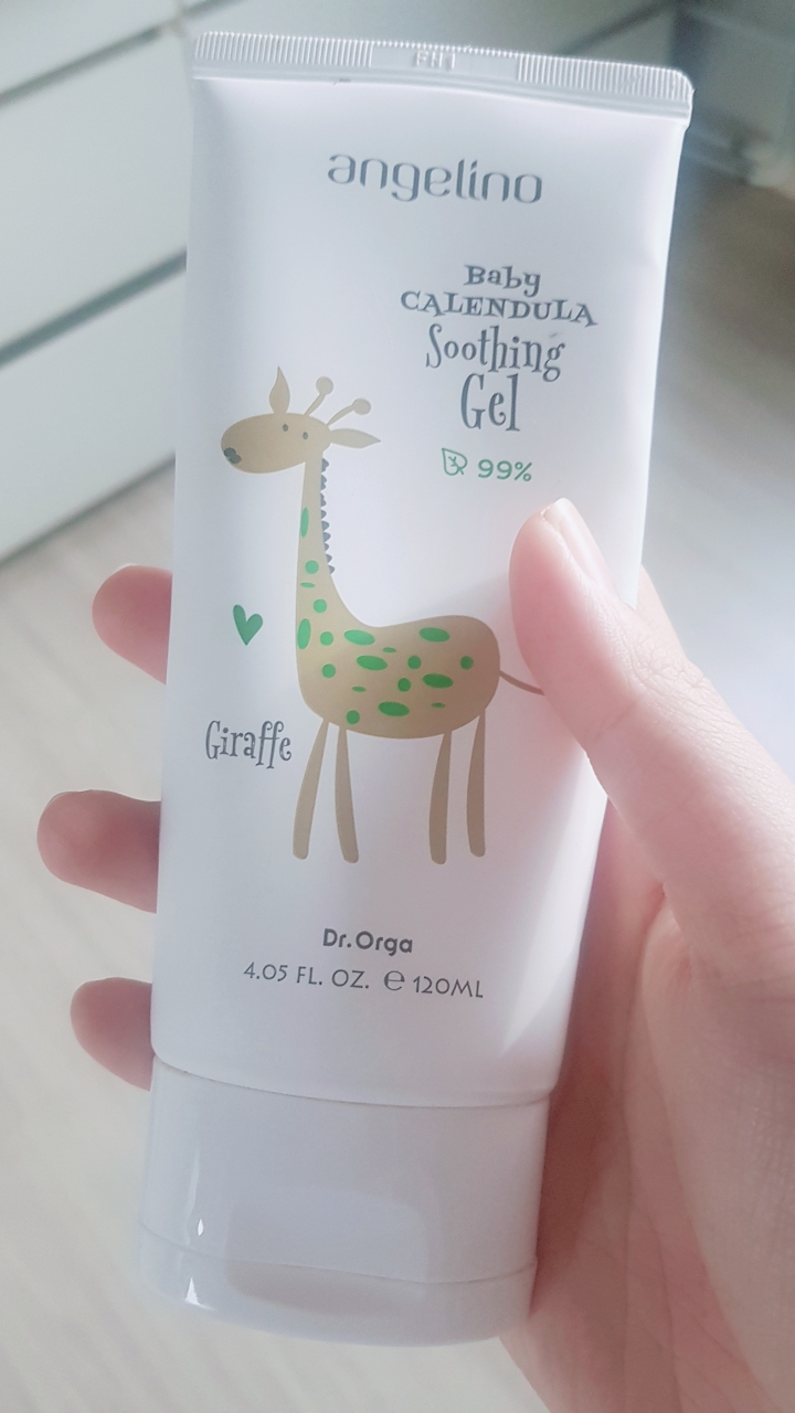 Real user review photo of Angelino Baby Calendula Soothing Gel