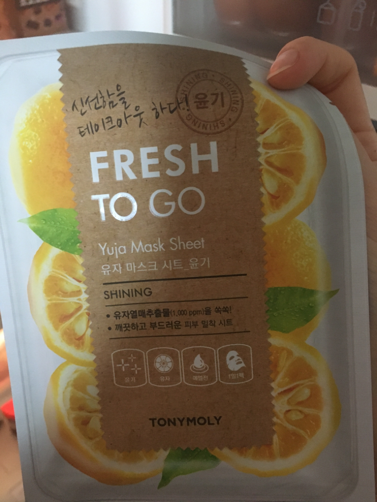 토니모리 (TONYMOLY) 프레쉬투고 마스크 시트 [유자] review image