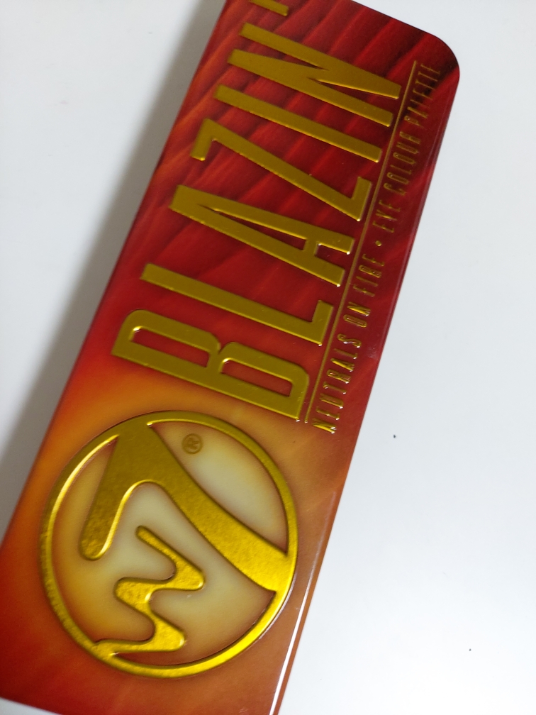 w7 Blazin Eyeshadow Palette review image