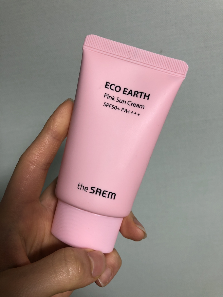 더샘 (theSAEM) 에코 어스 핑크 선 크림 [SPF50+/PA++++] review image
