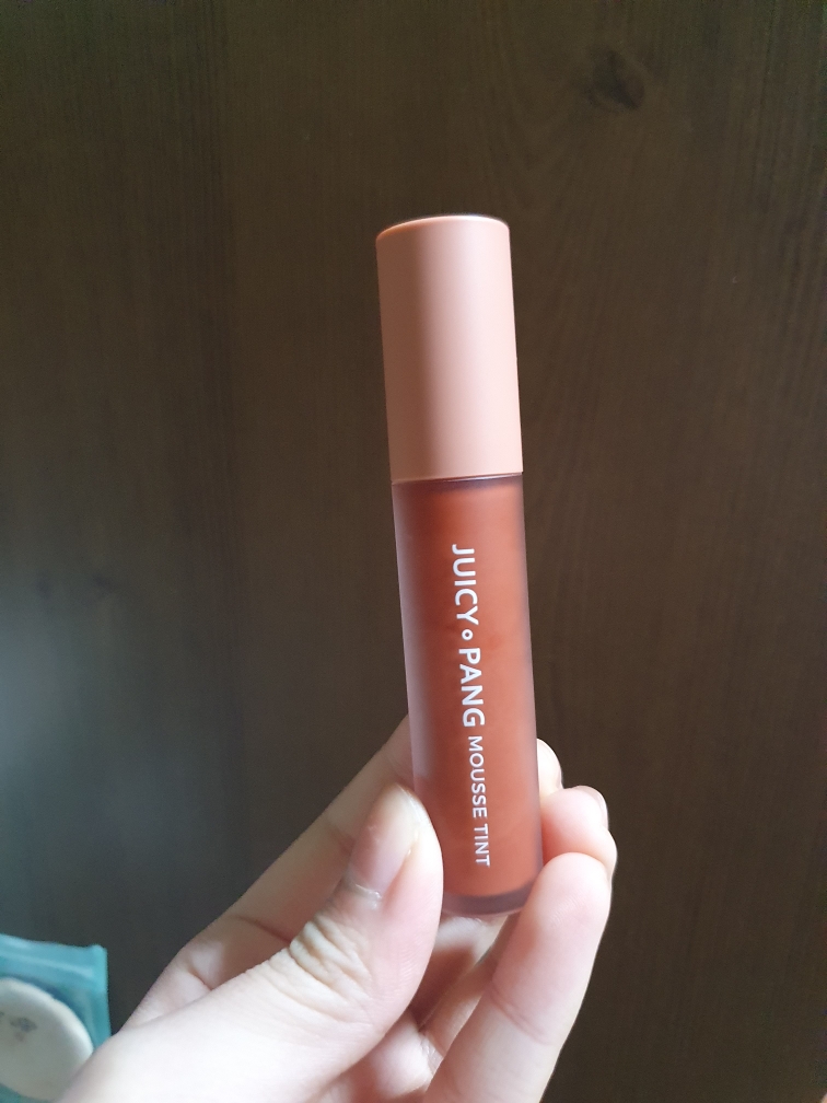 어퓨 (A'pieu) 과즙팡 무스 틴트 [CR06 기다려곶감] review image