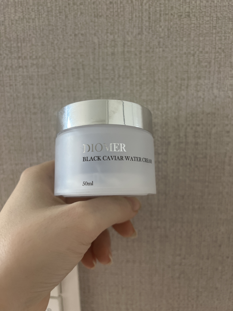 黑鱼子酱保湿霜的真实用户使用照片