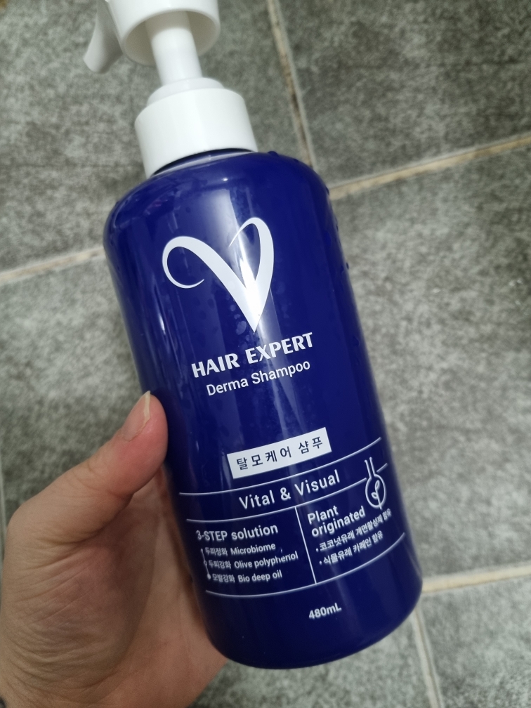 温和脱发护理洗发水的真实用户使用照片