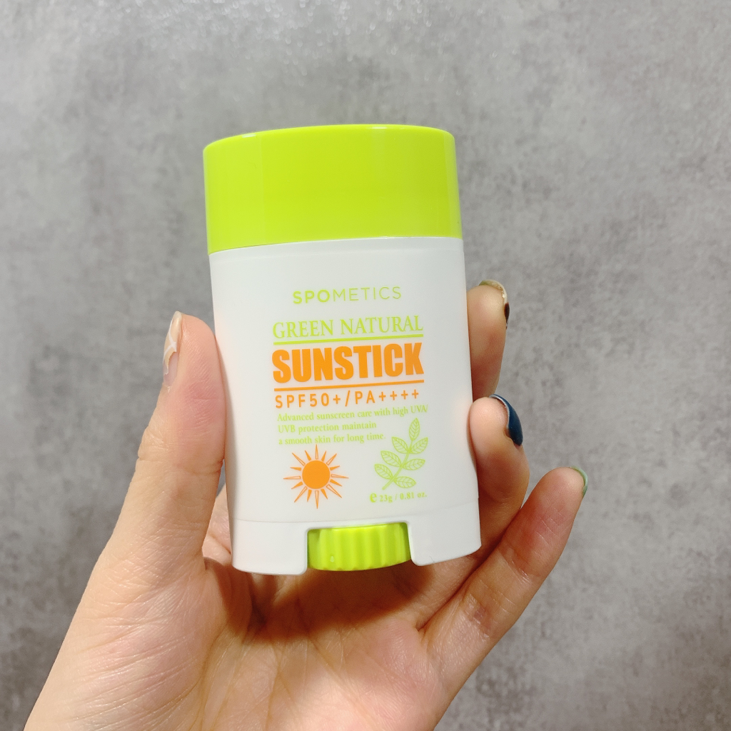 스포메틱스 (Spometics) 그린 네츄럴 선스틱 [SPF50+/PA++++] review image