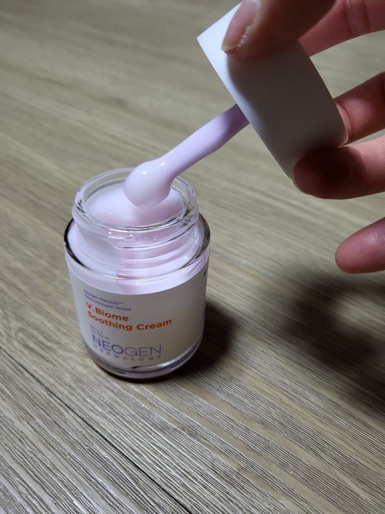 VBYOM 舒缓面霜的真实用户使用照片
