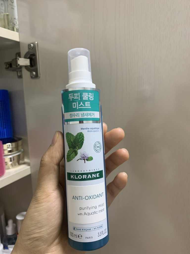 클로란 (KLORANE) 아쿠아민트 두피 세정 미스트 review image