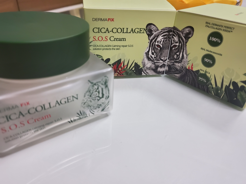 西卡胶原蛋白 S.O.S 面霜的真实用户使用照片
