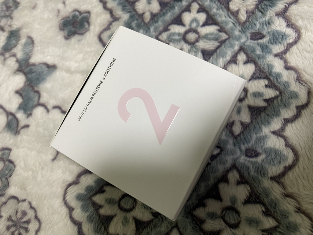 Real user review photo of FIRST LIP BALM RESTORE & SOOTHING