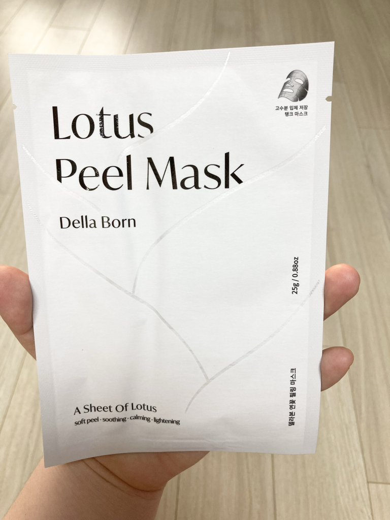 델라본 (DELLABORN) 연꽃 필링 마스크 review image