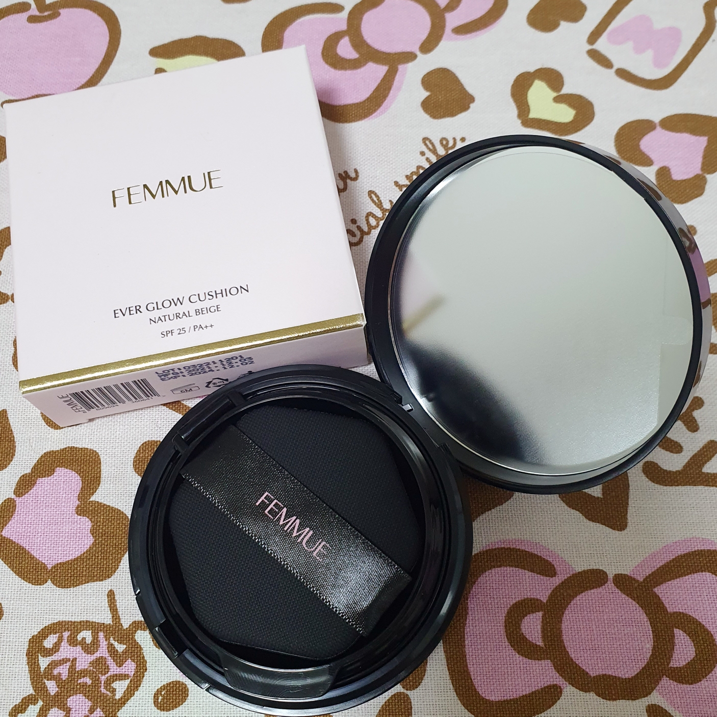 파뮤 (FEMMUE) 에버 글로우 쿠션 [SPF25/PA++] [내추럴베이지] review image
