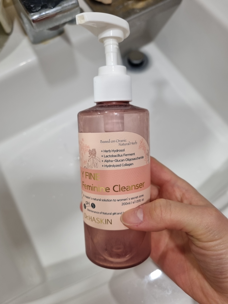 擦拭式女性清洁剂的真实用户使用照片