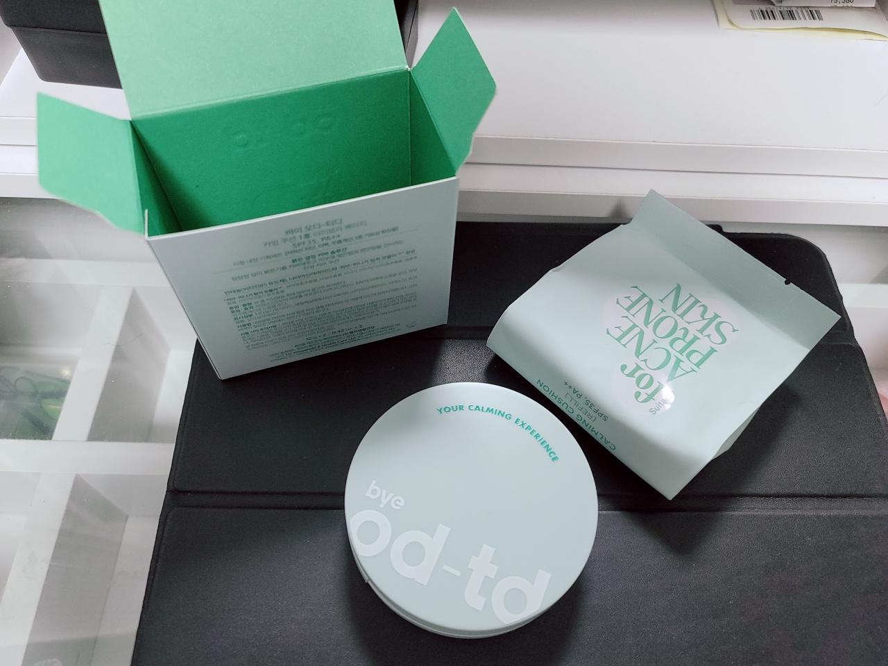 바이오디티디 (byeod-td) 카밍 쿠션 [SPF35/PA++] [1호 아이보리베이지] review image