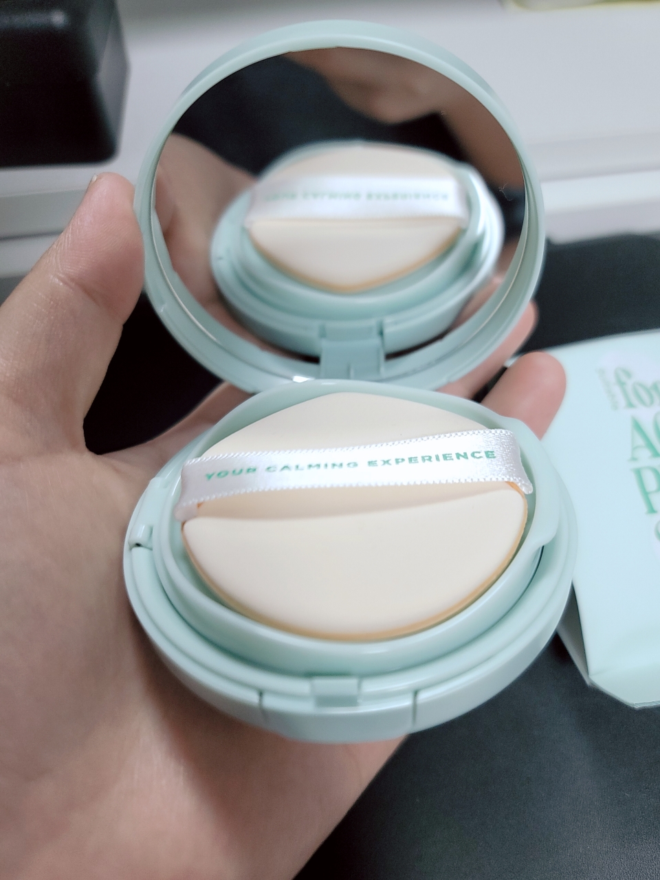 바이오디티디 (byeod-td) 카밍 쿠션 [SPF35/PA++] [1호 아이보리베이지] review image