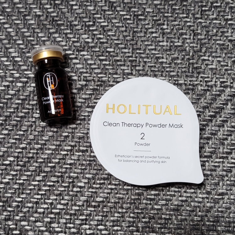 홀리추얼 (HOLITUAL) 클린테라피 파우더 마스크 review image