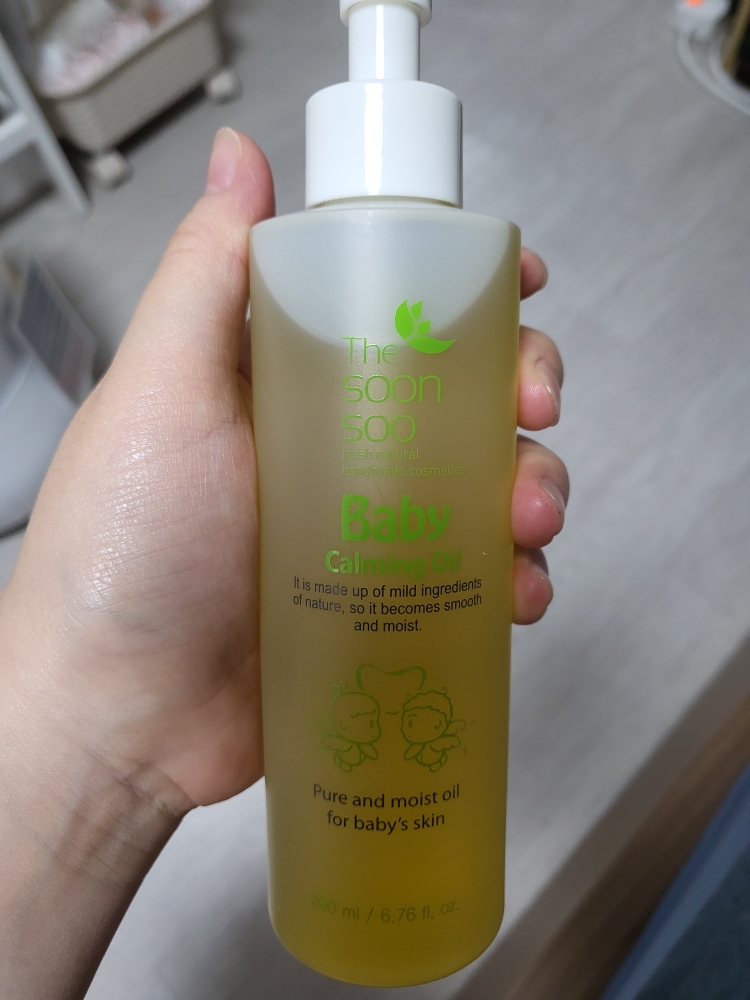 Thesoonsoo 含有自然成分的婴儿安抚油 common.review image