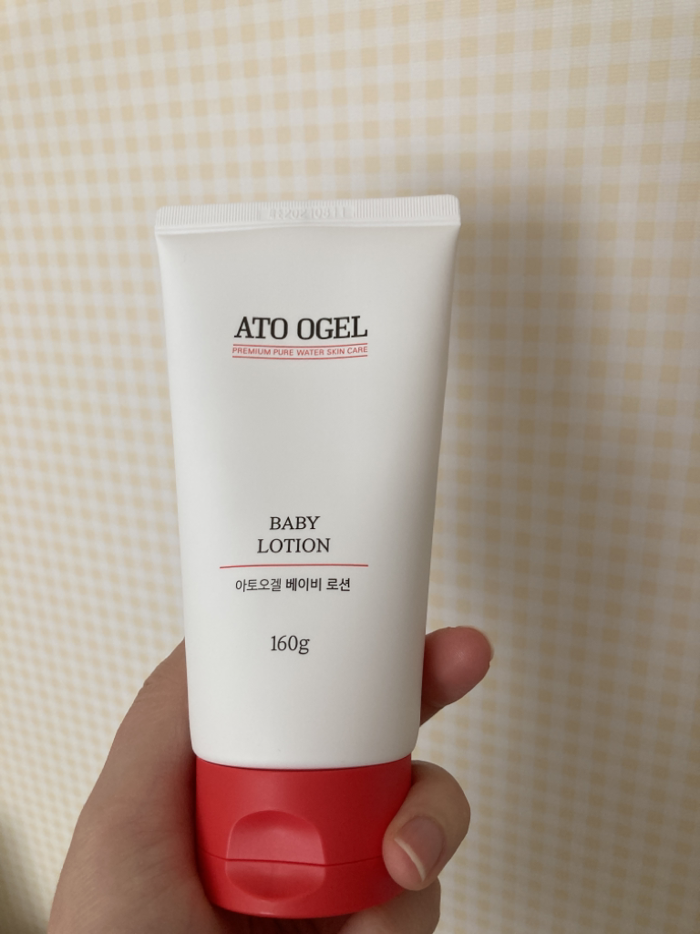 婴儿润肤露的真实用户使用照片