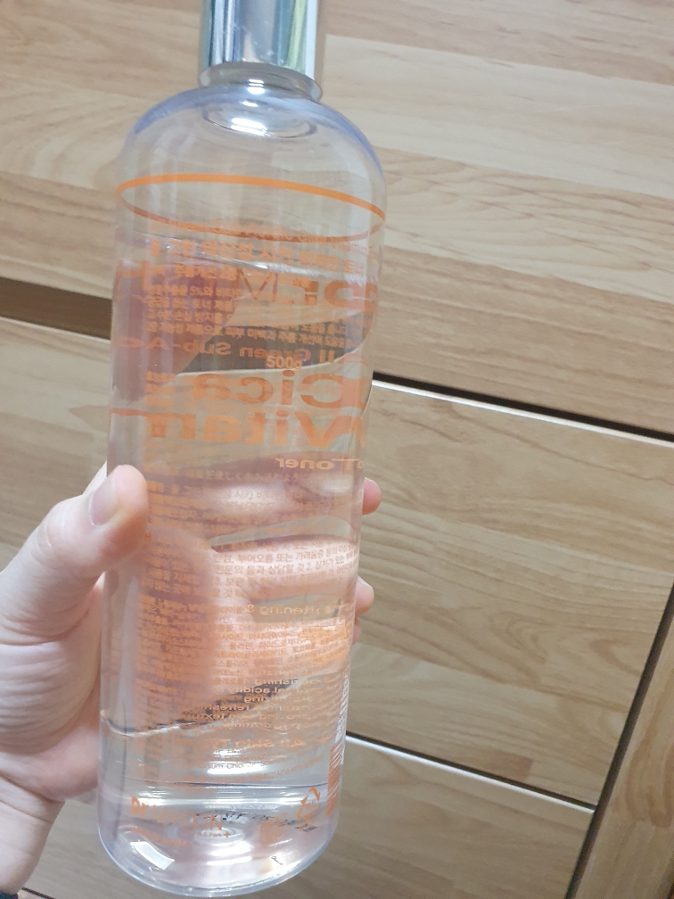 Real user review photo of All Green Mildly Acidic Cica Vitamin Toner