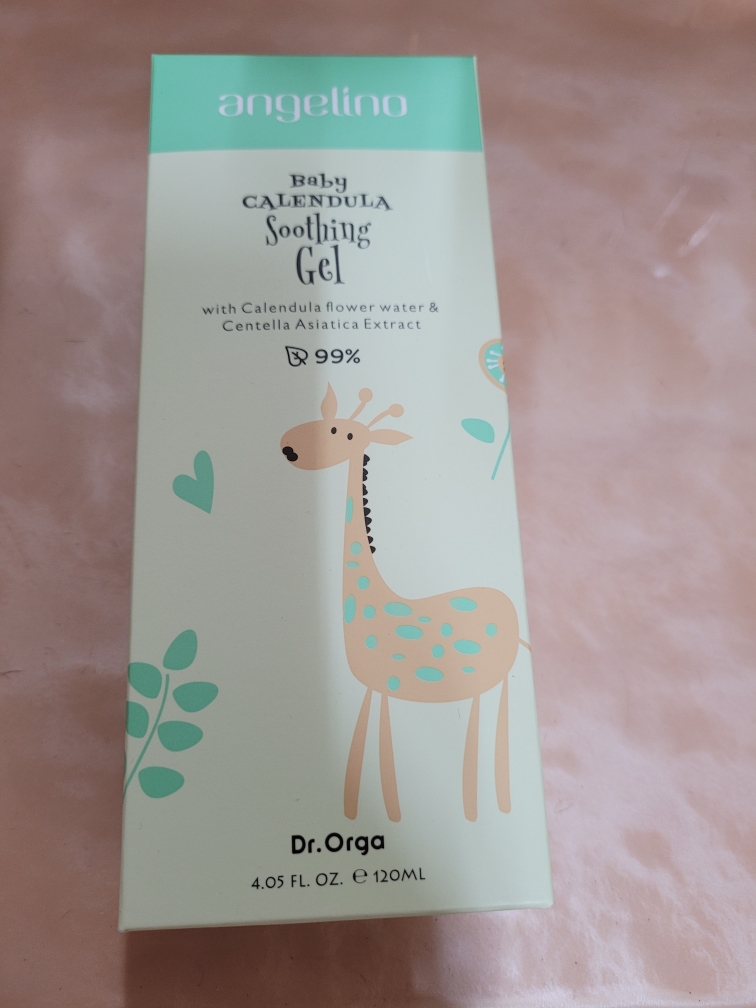 Real user review photo of Angelino Baby Calendula Soothing Gel