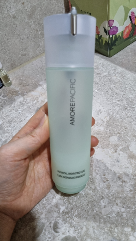 Real user review photo of Botanical Hydrating Fluid